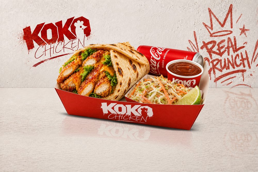 🌯 Bon Deal Wrap · 🎁 Coleslaw offert